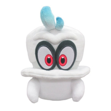 Little Buddy Super Mario Odyssey White Cappy Plush