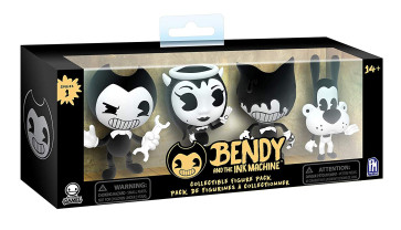 Bendy and the Ink Machine Collectible Figure Pack (4 Figures)