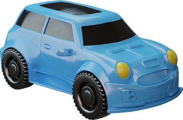 Magic Inductive Truck Follows Black Line Blue Car