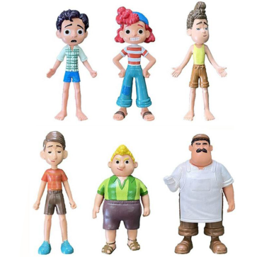 Luca Figures Toy Set 6pcs