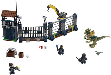 Jurassic World Dilophosaurus Outpost Attack 75931 Brick Building Kit