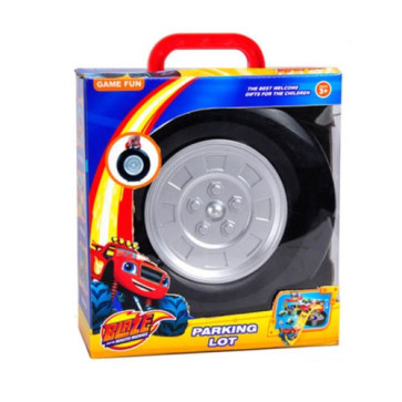 Blaze and The Monster Machines Parking Lot Race Track Set