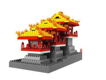 Loz Nano Block Architecture Series Daming Palace