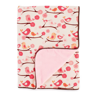 Skip Hop Nursery Blanket - Springtime Birdie
