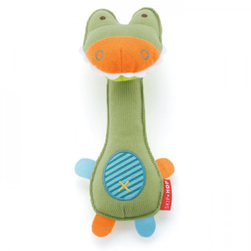 Skip Hop Squeeze Me Rattle - Crocodile