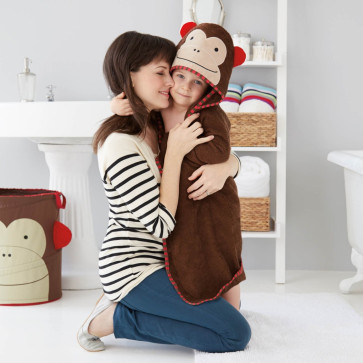 Skip Hop Zoo Hooded Towel Monkey