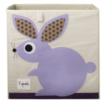3 Sprouts Animal Storage Box for Kids & Babies