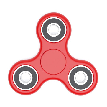 Phoenix Spinners Tri Spinner Fidget Toy Red