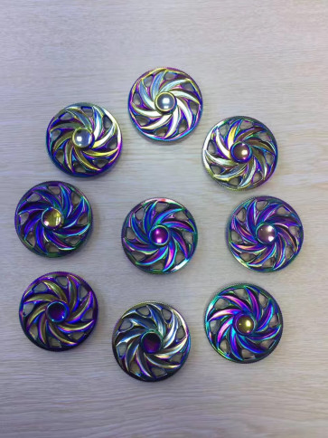 Yicoe Rainbow Round Wheel Fidget Spinner