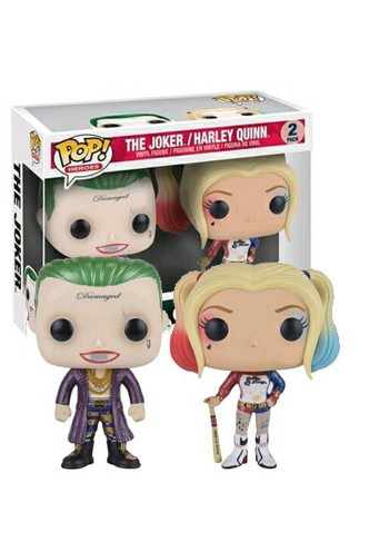 Funko Pop FYE Exclusive 2 Pack Joker and Harley Quinn
