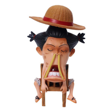 One Piece Luffy Q Version Sleeping Figure