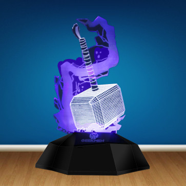 3D Night Light Thor Hammer