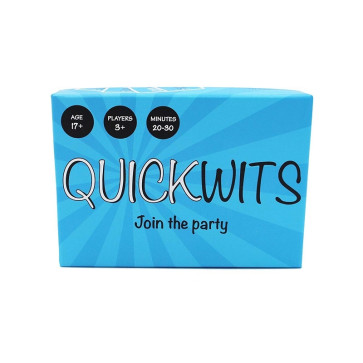 Quickwits Party Card Game