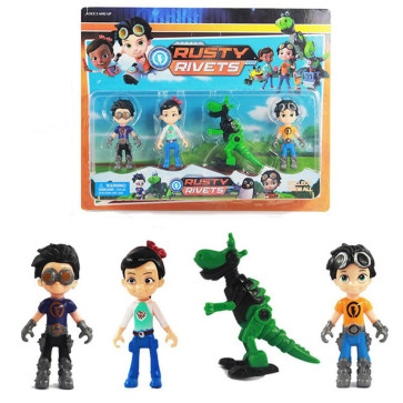 Rusty Rivets 4pc Charcter Figure Set