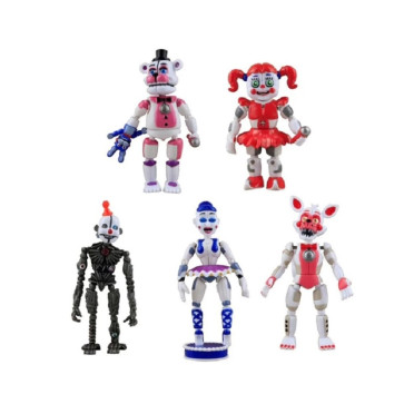 Funko FNAF Sister Location Articulated Action Figures 5” Complete Set Gift Set Bundle