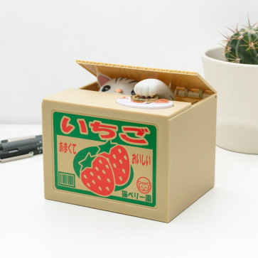 Kitty Cat Coin Bank