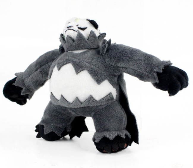Pokémon Center Peluche Pangoro Seduto Cuties 13,7 Cm - Ponderato Con Microperline, Si Siede Da Solo, Collezione Ufficiale