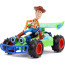 Disney Pixar Toy Story 4 Turbo Buggy W/ Woody Radio Control Vehicle, 2.4 Ghz, 1: 24