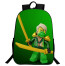 Ninjago Lloyd ZX Green Ninja Backpack Schoolbag Rucksack