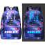 Roblox Glow in the Dark Galaxy Rucksack Backpack Schoolbag