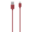 Belkin MIXIT Lightning to USB ChargeSync Cable 4 feet Red