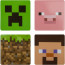JINX Minecraft Collectible 4-Button Set