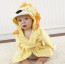 Baby Aspen Big Top Bath Time Lion Hooded Spa Robe