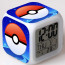 Pokeball Clock Night Light