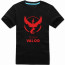 Pokemon Go Red Team Valor Black T-Shirt