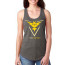 Pokemon Go Yellow Team Instinct Lady Women's Fit Tank Top