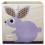 3 Sprouts Canvas Storage Box Rabbit